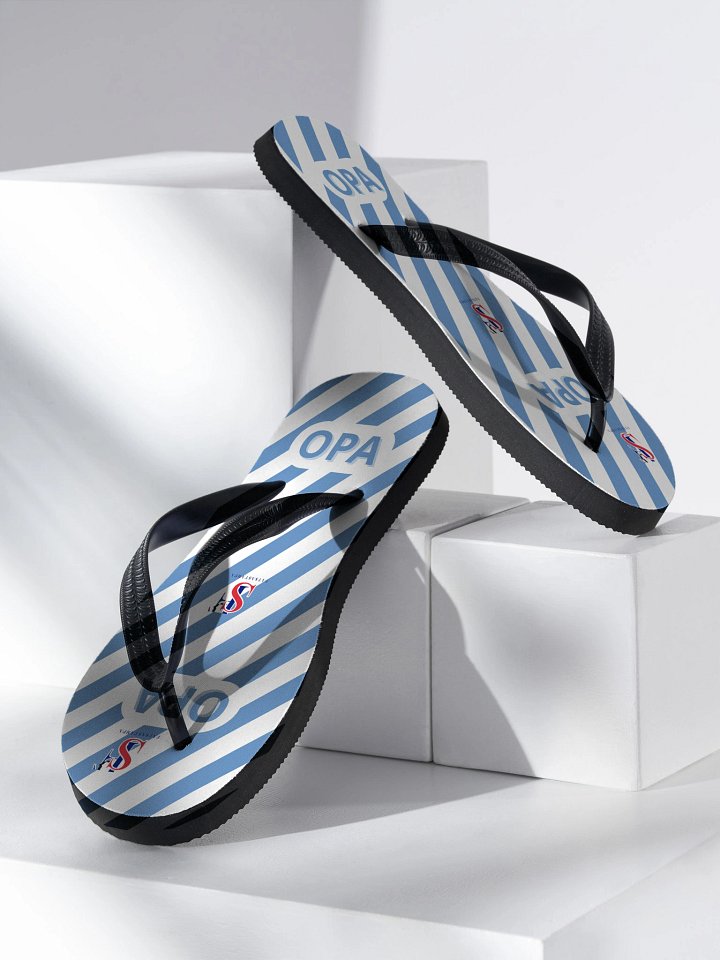 OPA Diagonal Stripe Flip-Flops product image (2)