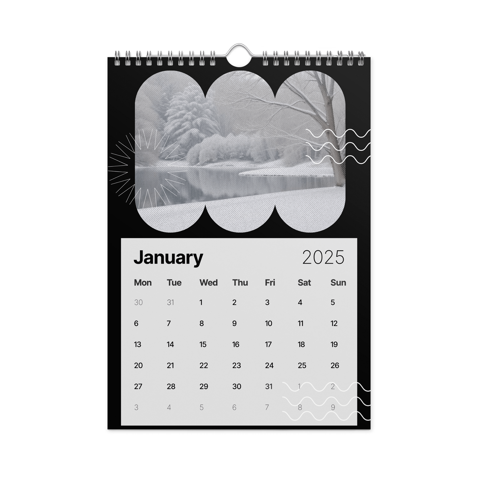 SEASONAL NATURE WALL CALENDAR 2026 product image (6)