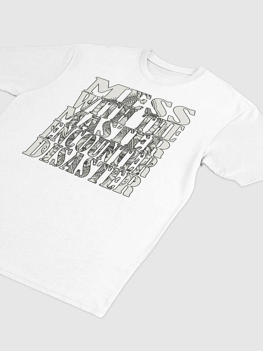 Mess With The Master, Encounter Disaster - Cotton Heritage Men's Premium Heavyweight Tee product image (3)