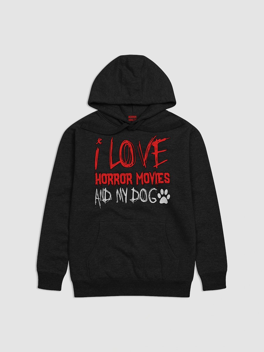 I Love Horror Movies And My Dog Hoodie product image (2)