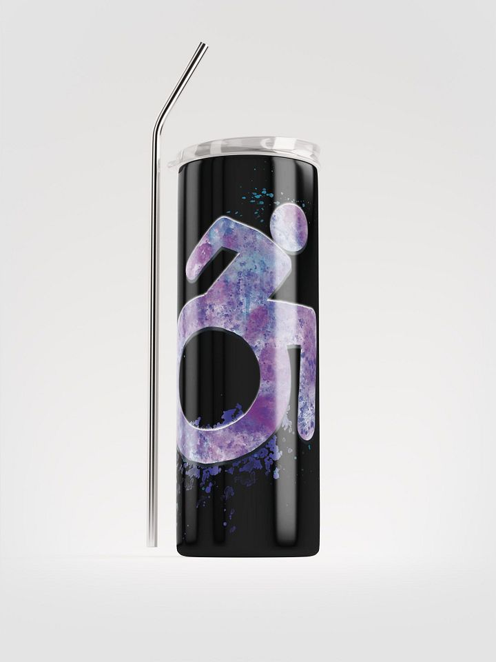 Wheelie, Purple Splash SS Tumbler product image (1)