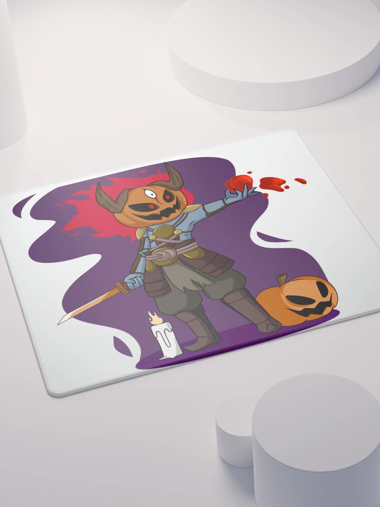 Halloween Oni Gaming Mouse Pad product image (4)