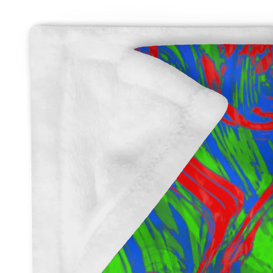 Techno Pattern Throw Blanket | Rave Pattern Throw Blanket product image (12)