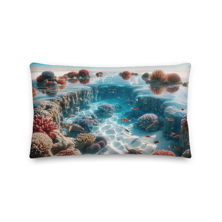 Underwater Oasis Premium Decorative Pillow | AI Design product image (2)