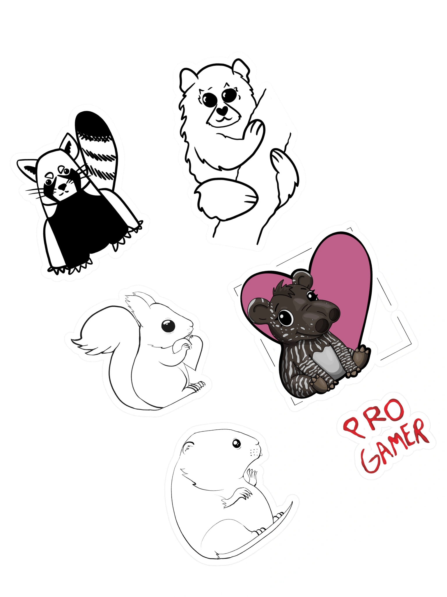 Animal Heroes Sticker Sheet (Jingle Jam 2025) product image (1)