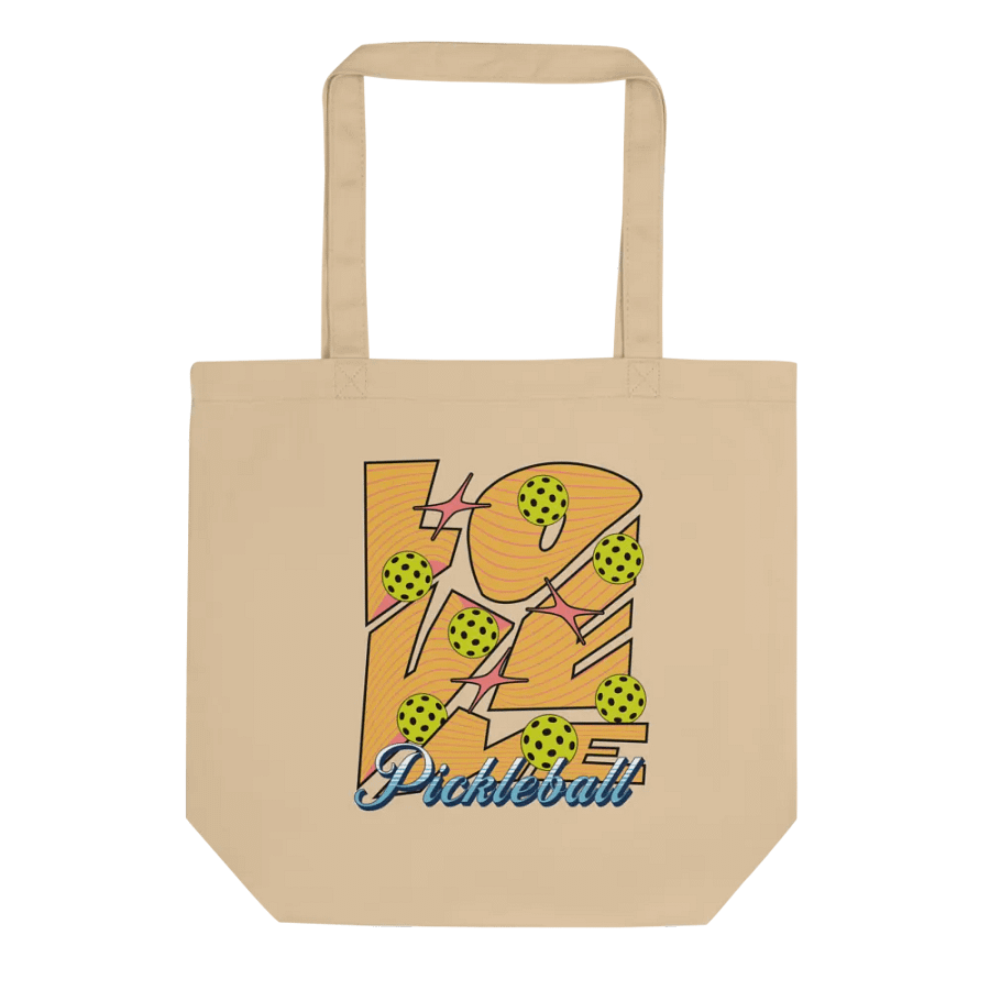 Love Me Pickleball Eco-Friendly Tote Bag product image (1)