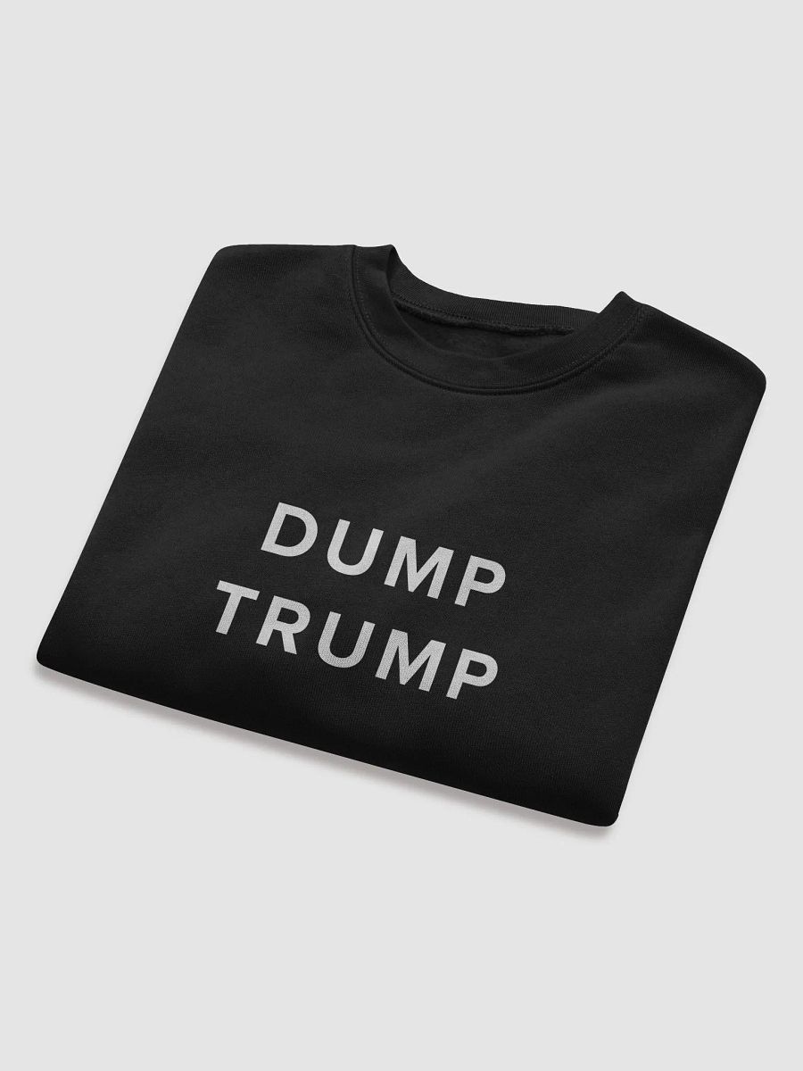 DUMP TRUMP Fleece Crop Sweatshirt product image (8)