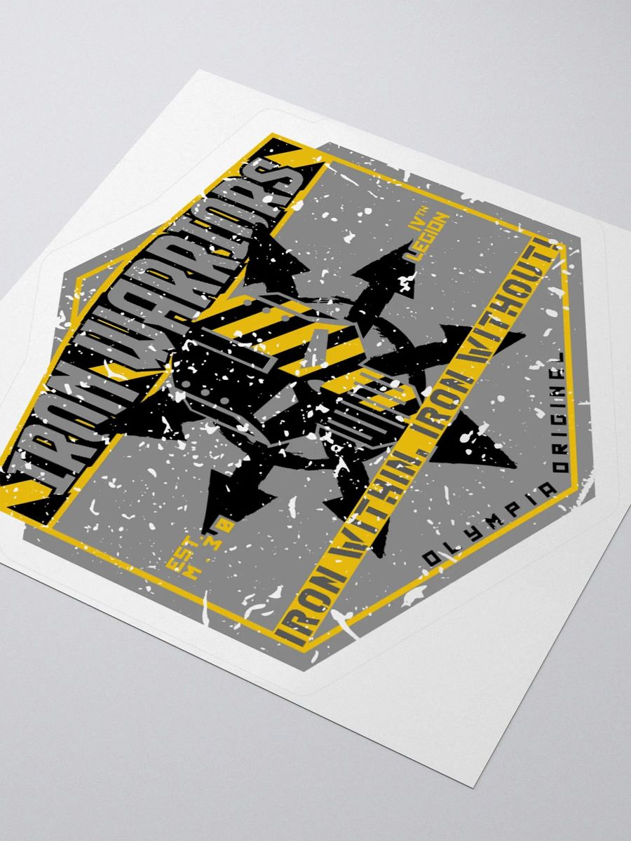 Iron Warriors - Iron Within Iron Without Sticker | Warhammer 40K Decal product image (9)