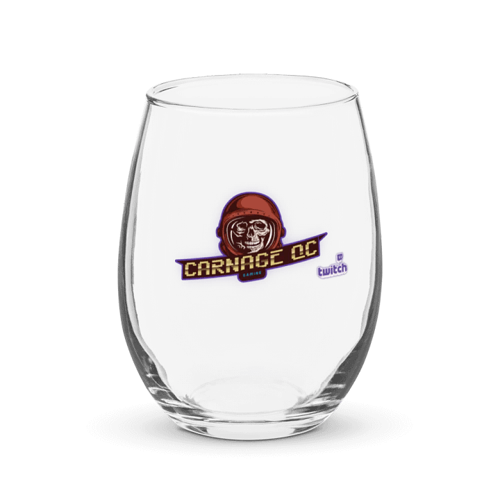 Carnage Qc gaming Stemless Wine Glass product image (1)
