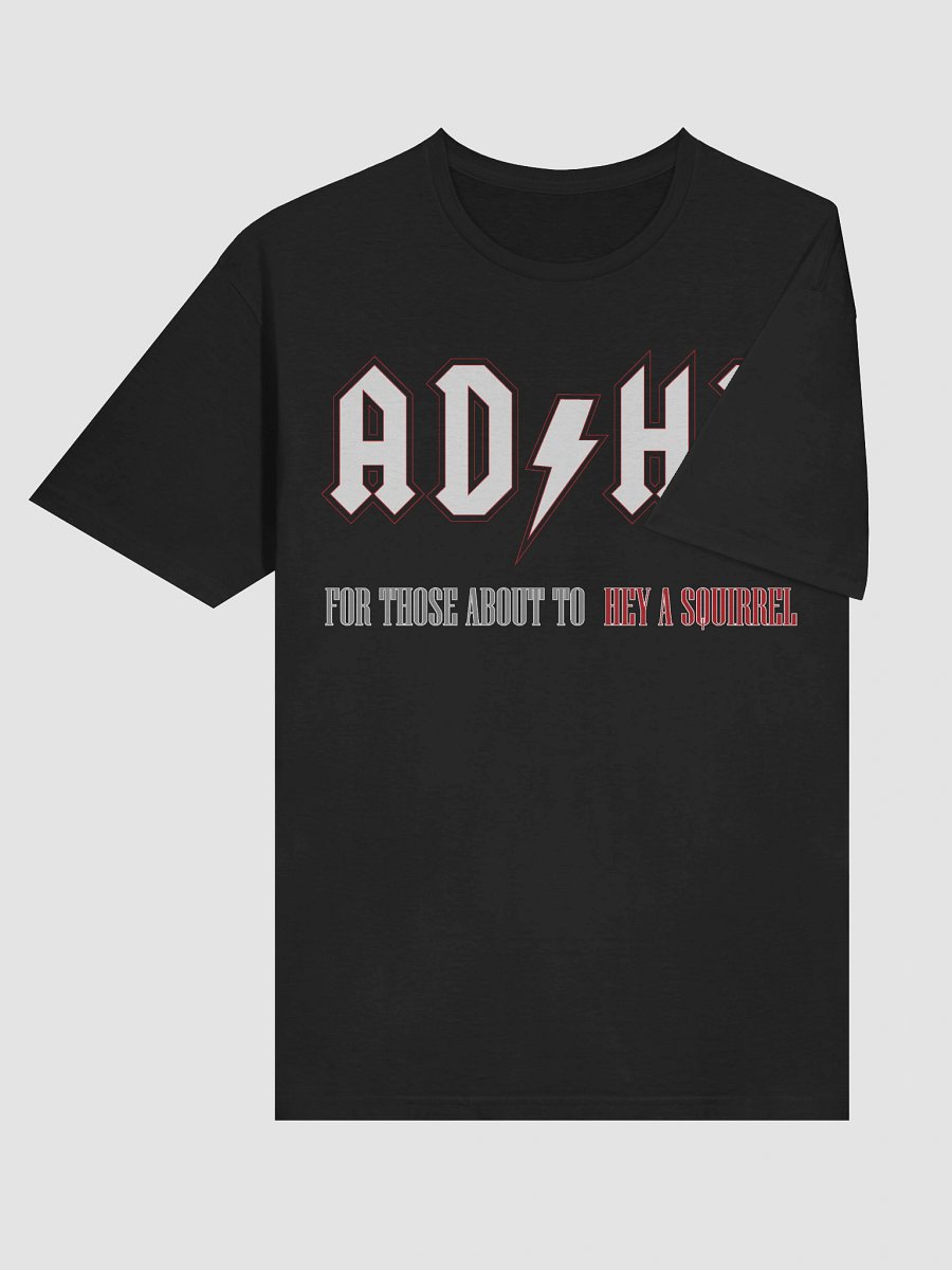 ADHD Rock Logo Unisex T-Shirt product image (33)