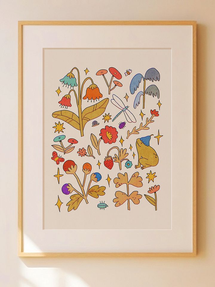 Just Nature Things Art Print product image (1)