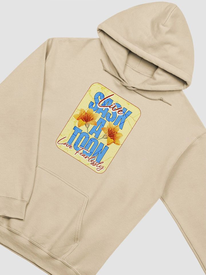 Saskatoon Live Love Fearlessly Vintage Poster Hoodie product image (20)