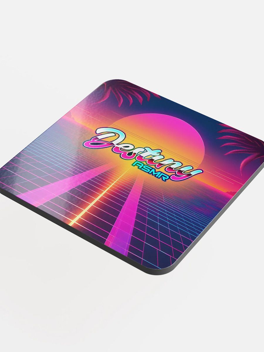 ASMR Destiny Neon Sunset Coaster product image (4)