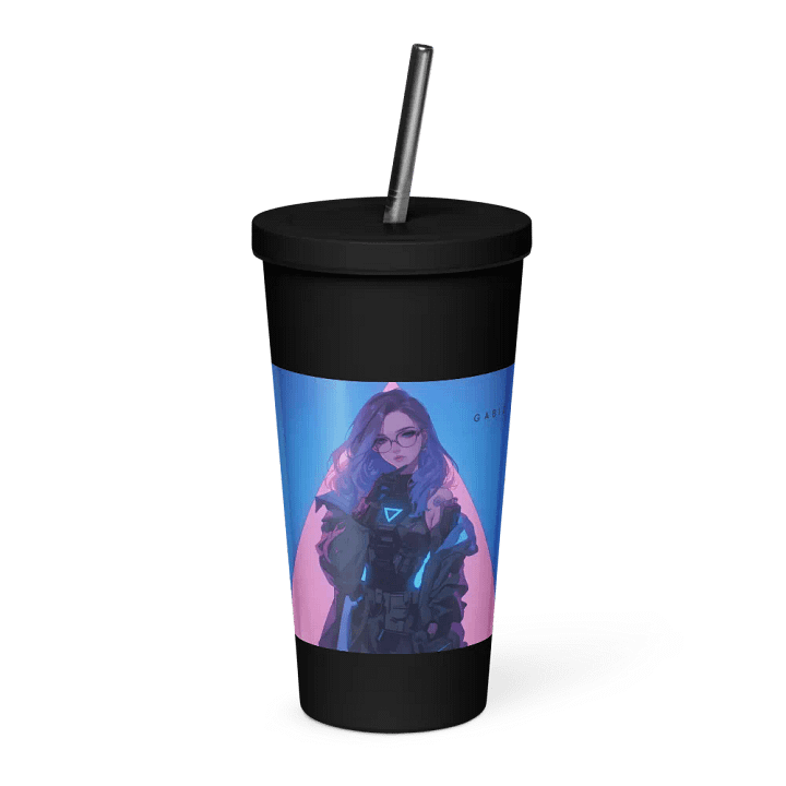 Cyberpunk V.2 Tumbler with a Straw product image (1)