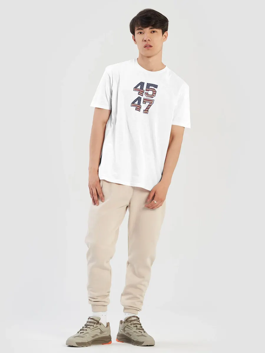 Trump 45 & 47 American Flag T-Shirt product image (39)