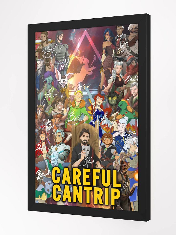 Careful Cantrip Memory Poster FRAMED product image (4)