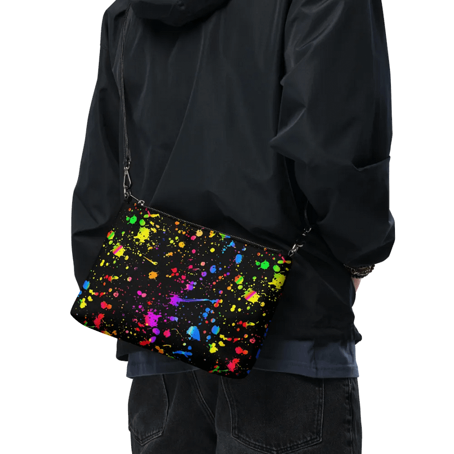 Neon Splatter Burst Crossbody Bag product image (9)