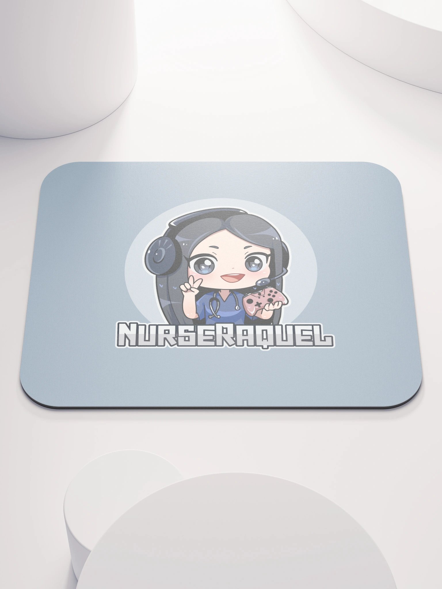 nurseraquel logo mouse pad product image (1)