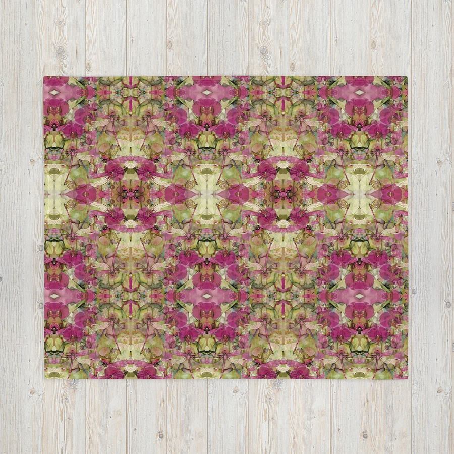 Miniaday Designs Orchid Kaleidoscope Collection Blanket product image (16)