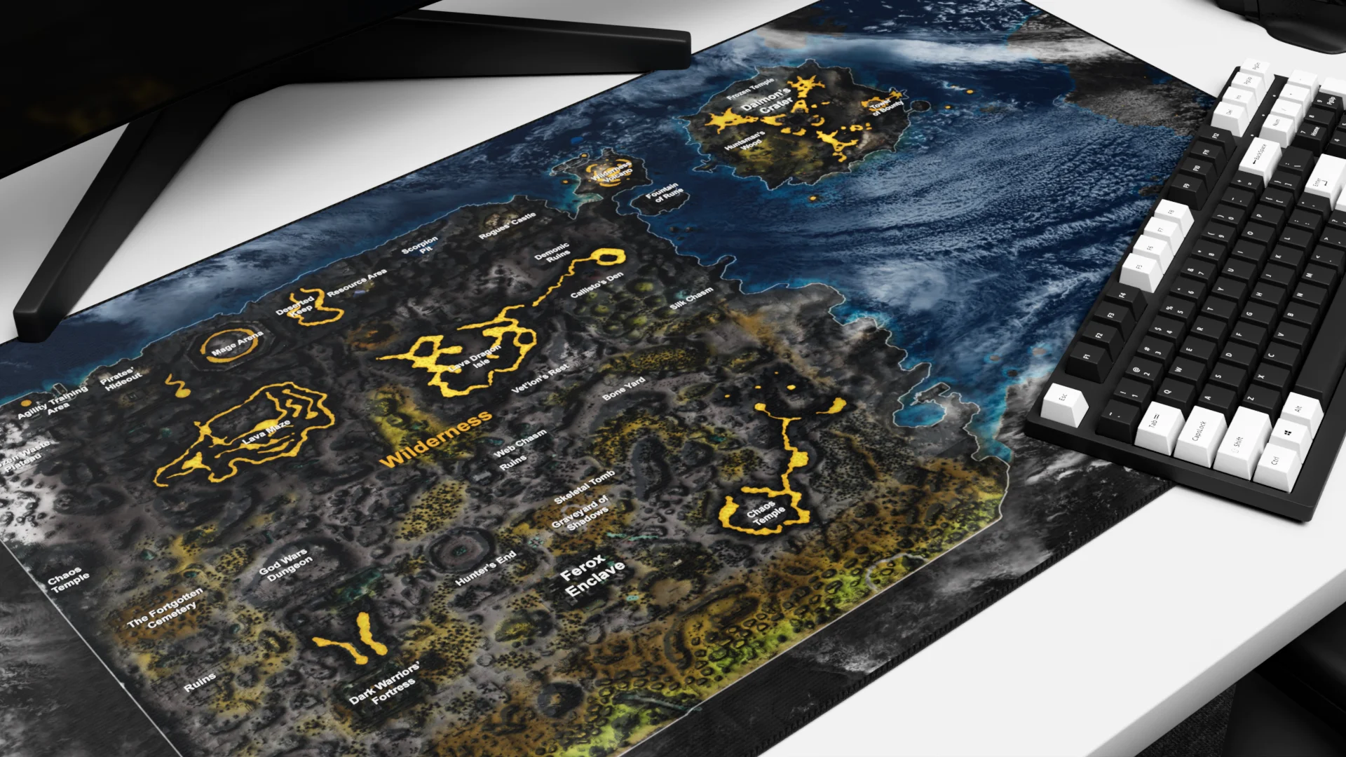 OSRS Wilderness Desk Mat product image (4)