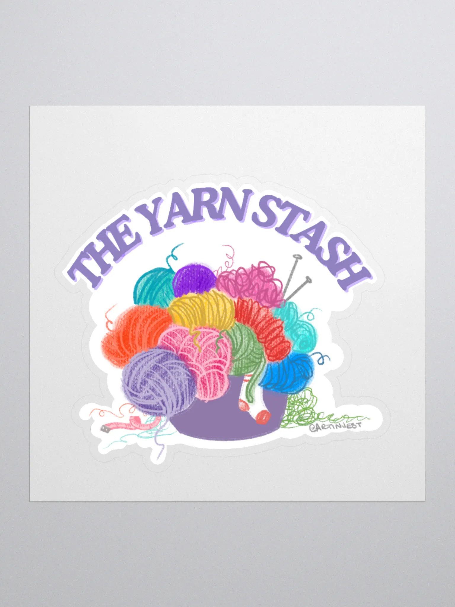 The Yarn Stash Stickers product image (1)