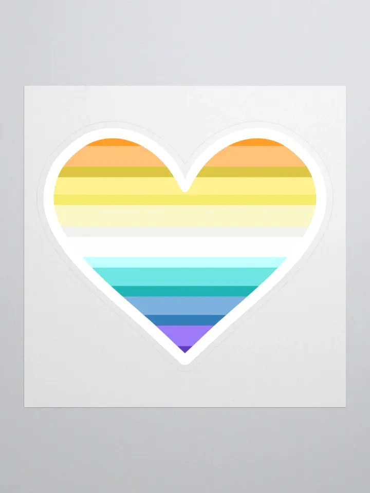 Genderfaun Pride Sticker product image (2)