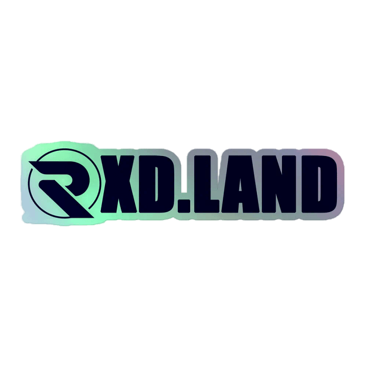 RXD.LAND Holo Sticker product image (1)