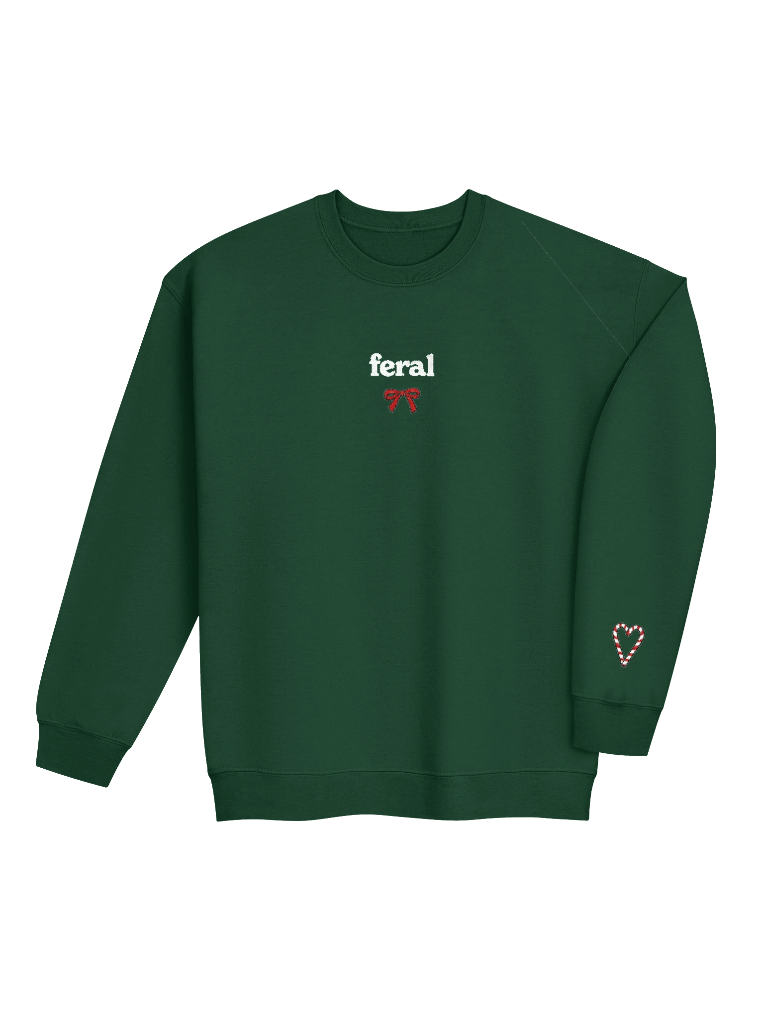 feral embroidered crewneck product image (1)