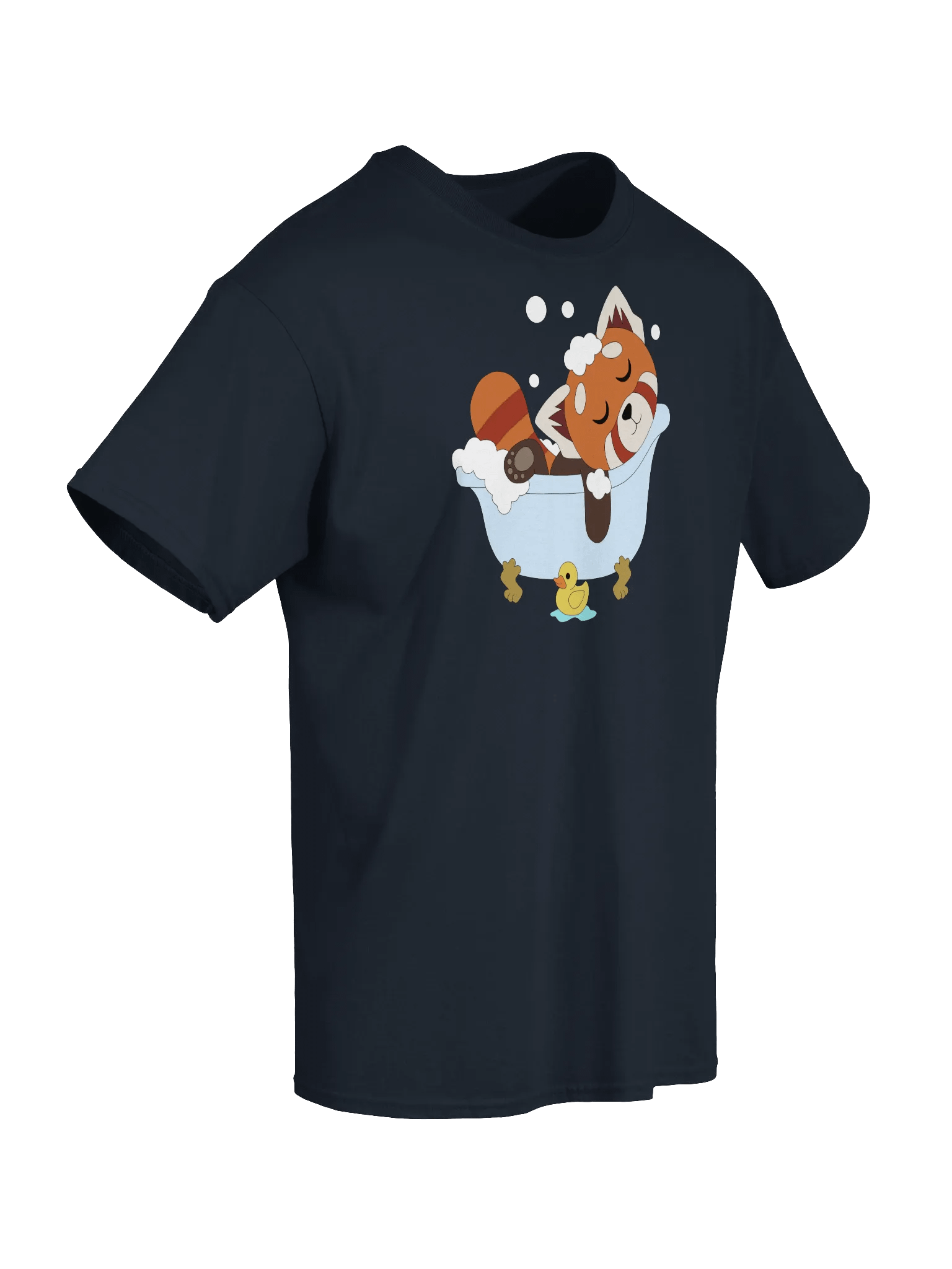 Red Panda Tub Time T-shirt product image (44)