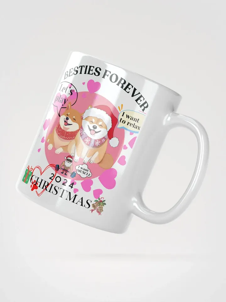 Festive Shiba Inu Cartoon Mug product image (5)