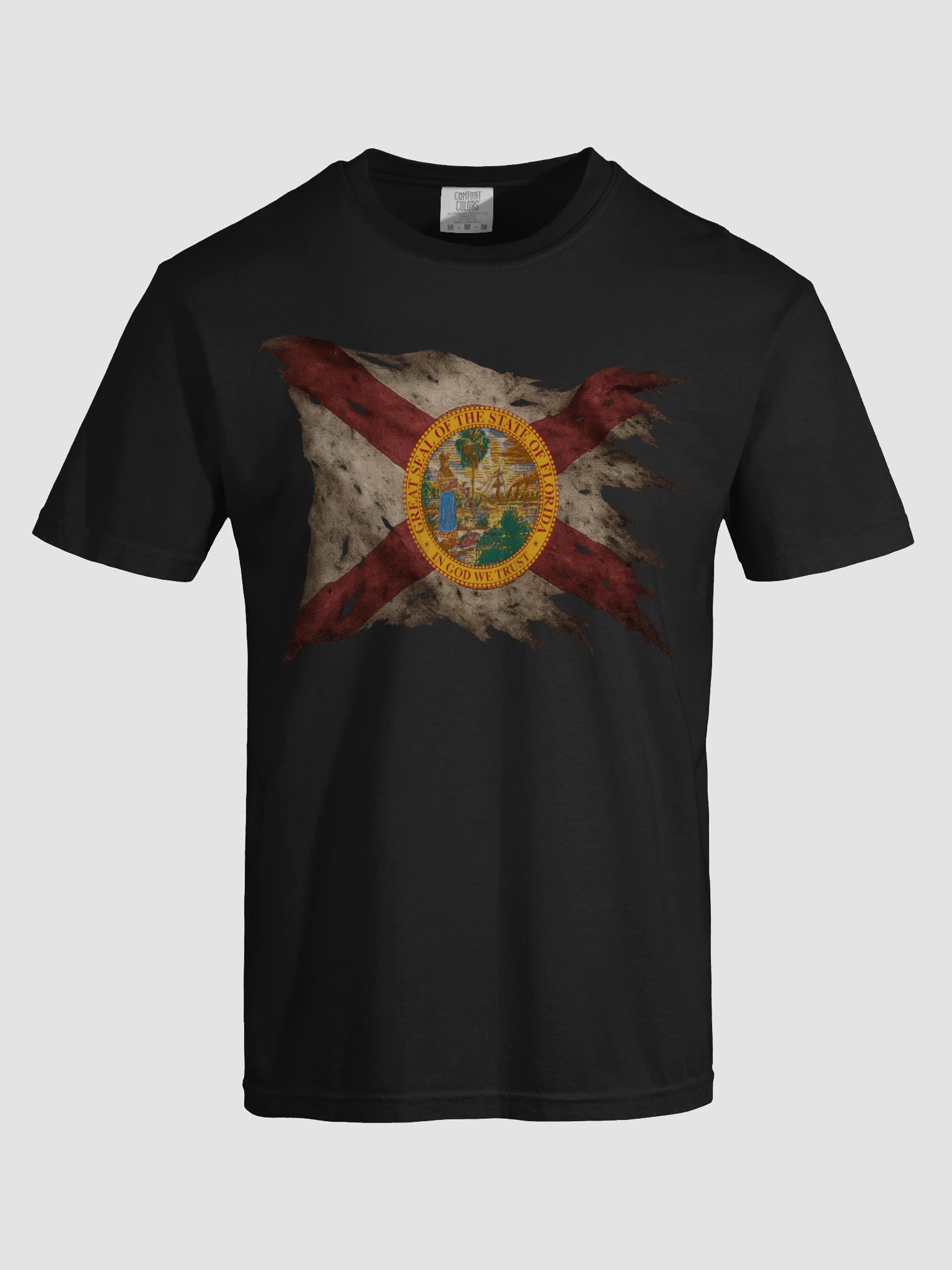 Tattered Florida Flag Shirt product image (51)