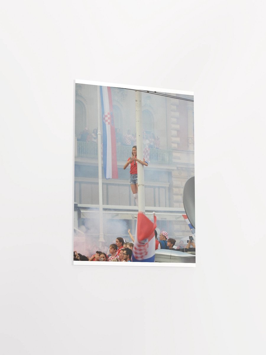 Zagreb - Ban Jelacic Square - World Cup celebration, 2018 - print/poster product image (9)