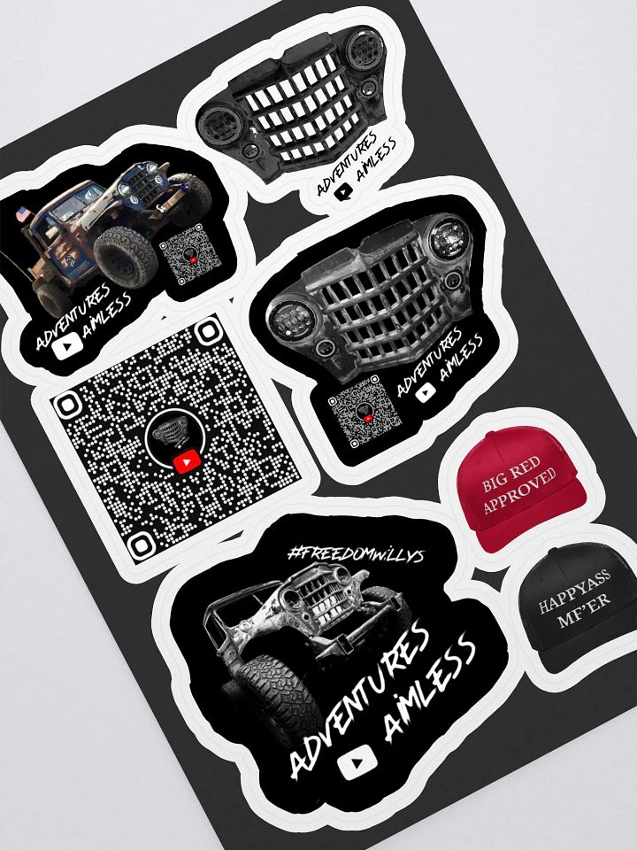 Adventures Aimless Sticker product image (1)