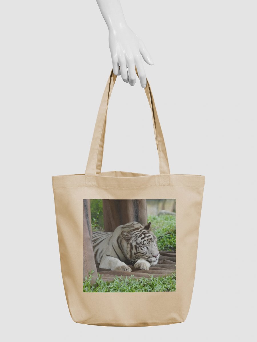 Wild White Tiger Eco Tote product image (3)