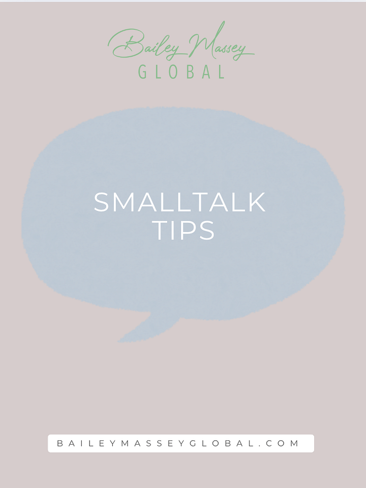 Small Talk Tips product image (1)