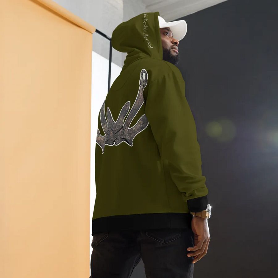 Green Anchor Hoodie product image (11)