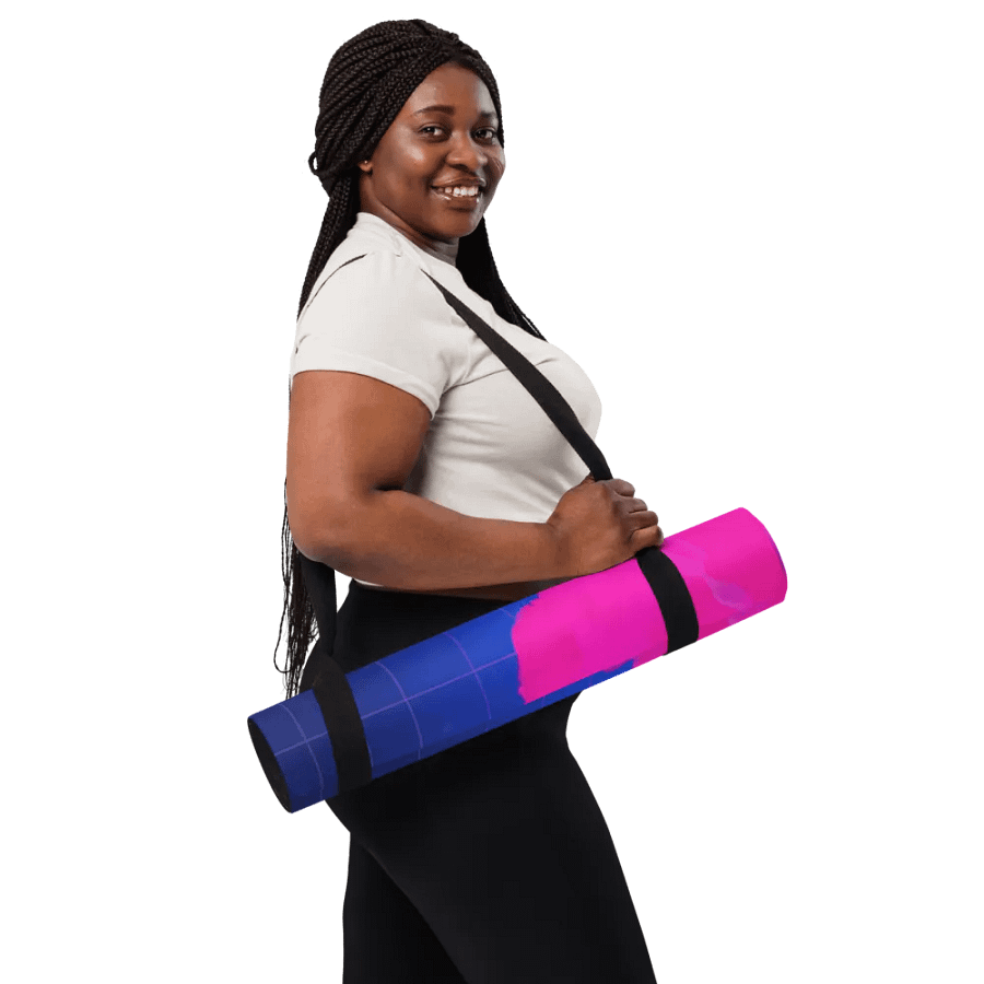 Neon Cat Yoga Mat product image (10)