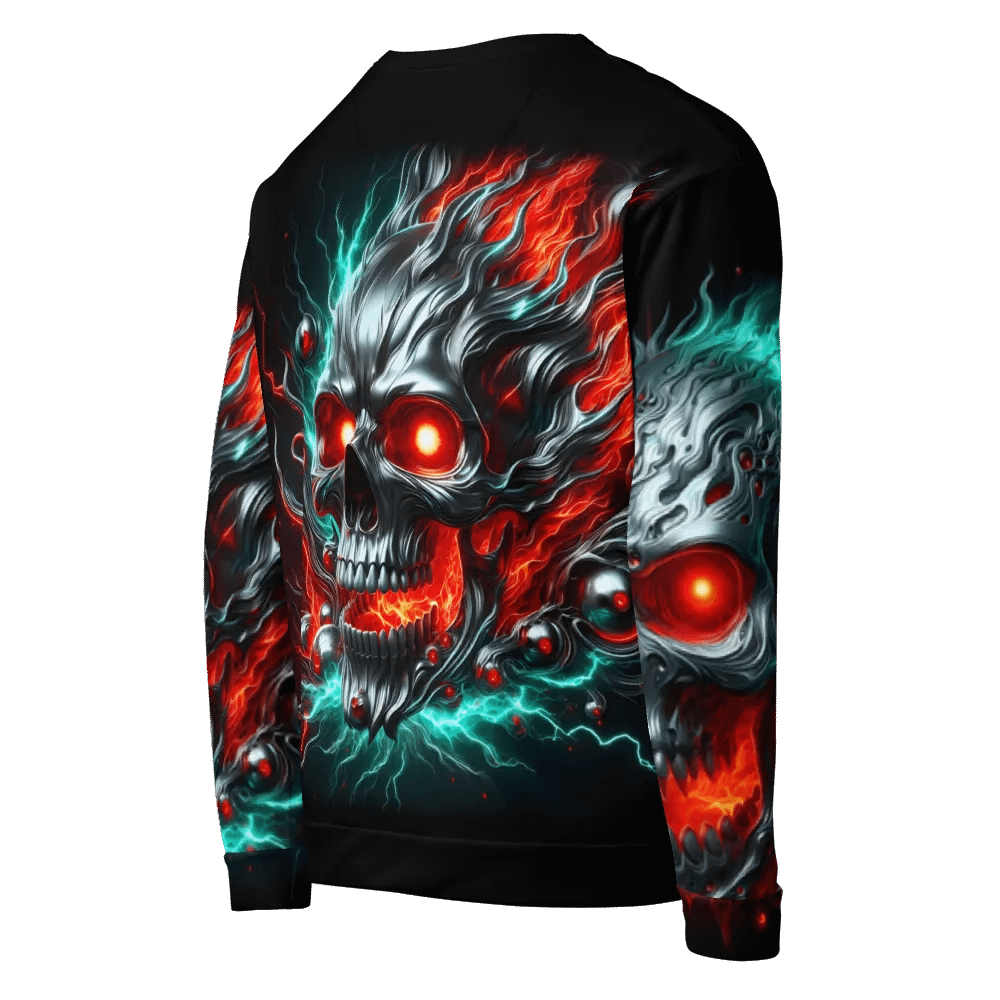 Ethereal Inferno All-Over Print - Unisex Sweatshirt #4 product image (5)