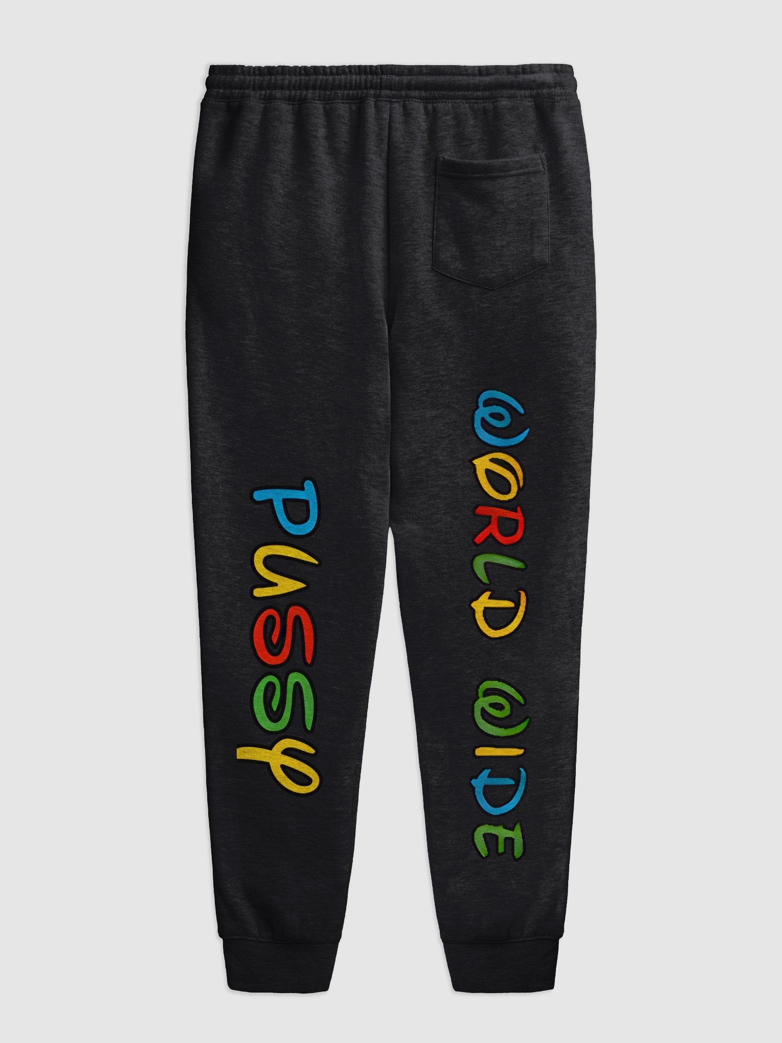 Vibrant World Wide Pussy Stylized Text Print product image (9)