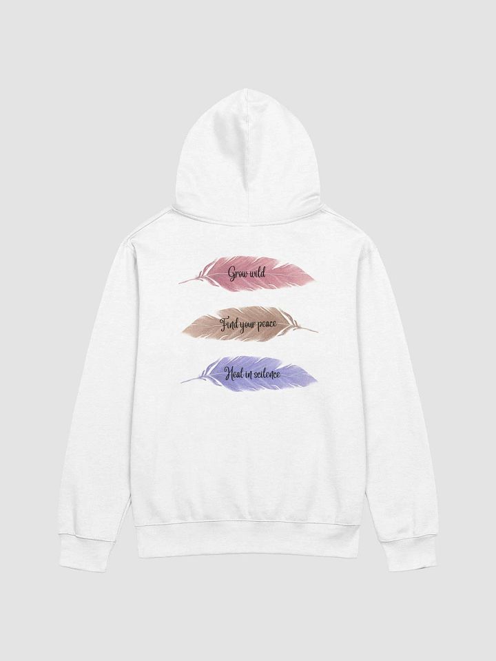 Three feathers, Three Life Message Hoodie product image (5)