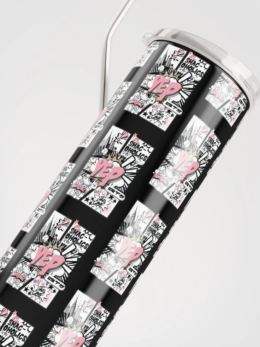 Shac-oholics Comic Blast Tumbler - Pink 