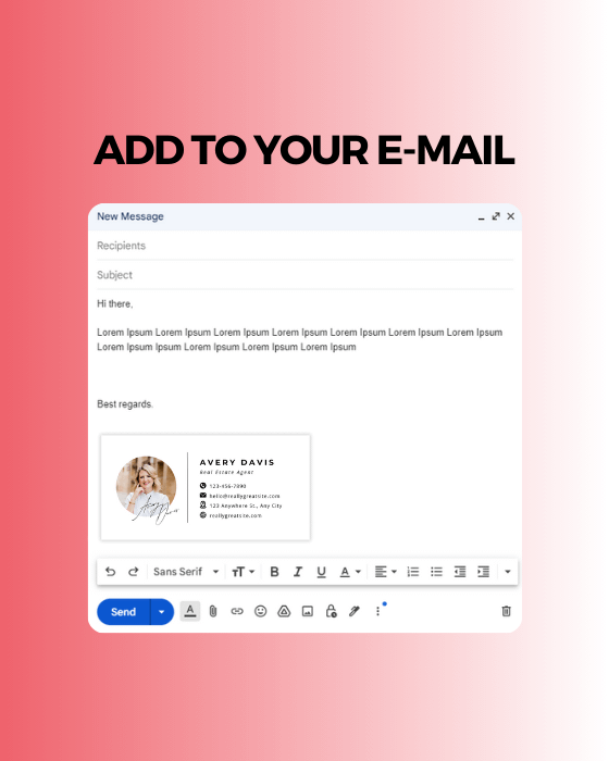 Email Signature Template product image (3)