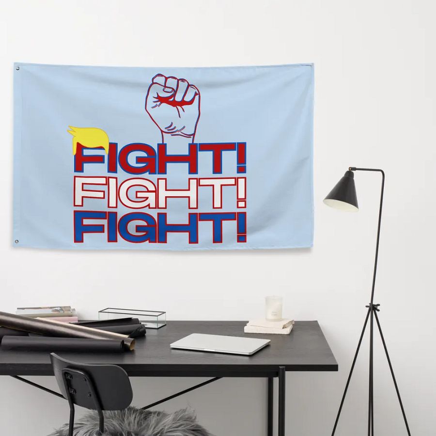 Fight! Fight! Fight! America Flag product image (8)