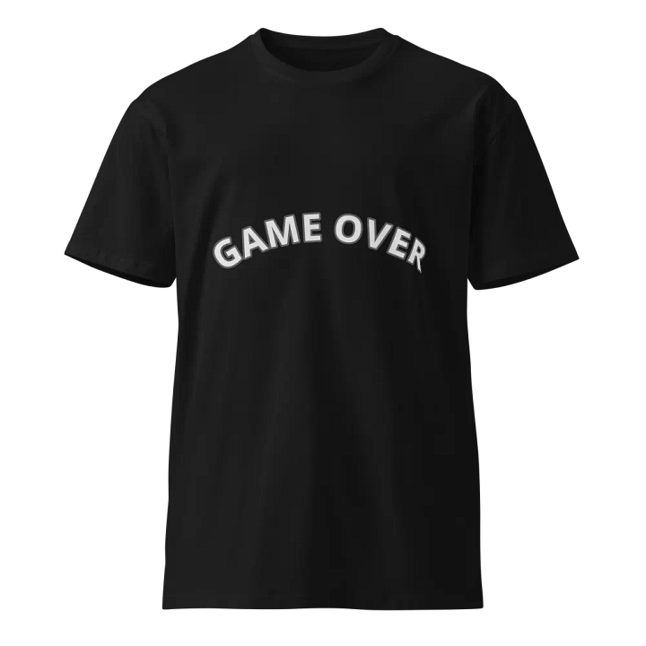 GAME OVER T SHIRT FOR MAN product image (1)