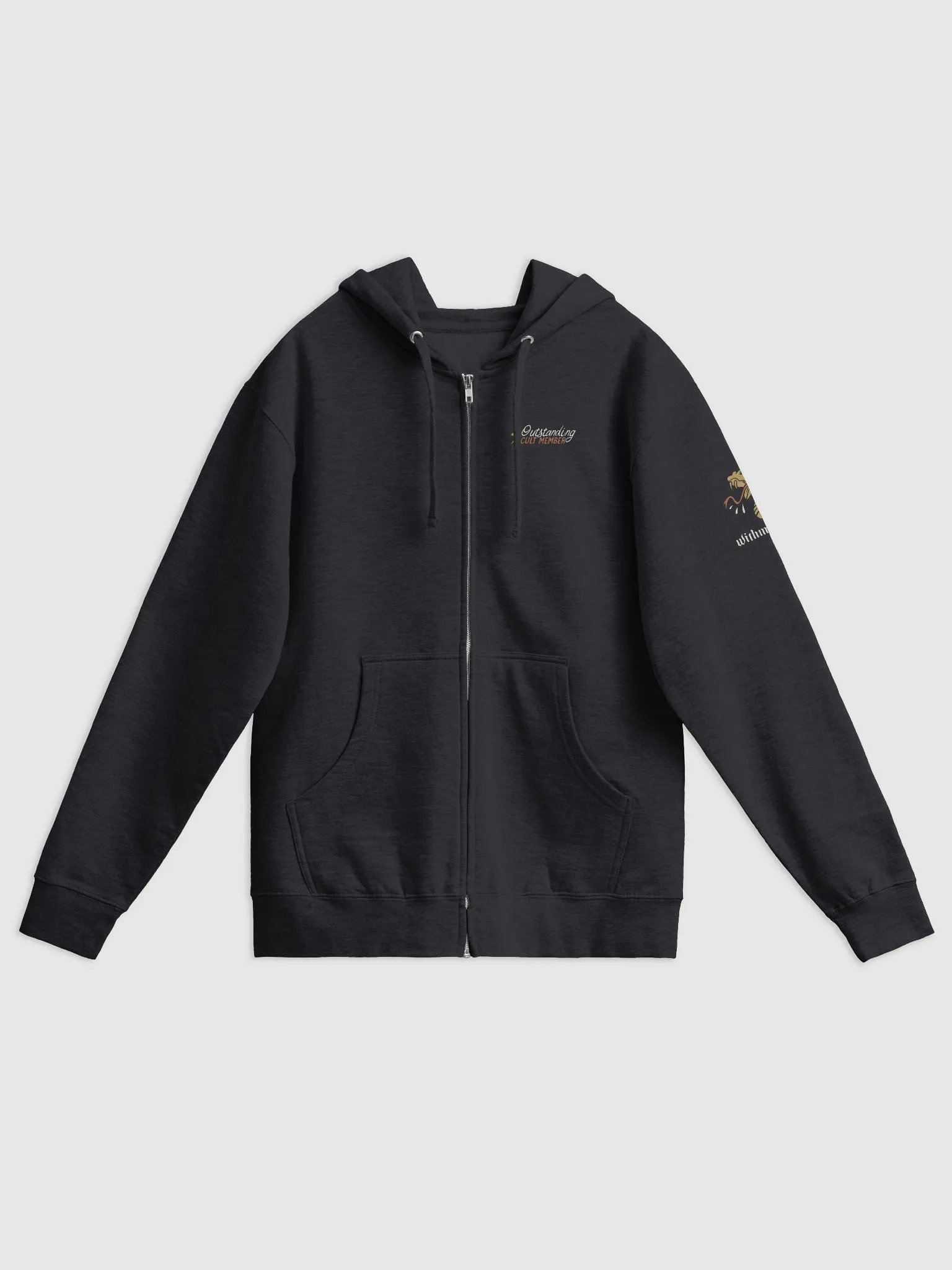 outstanding cult member zip hoodie product image (1)