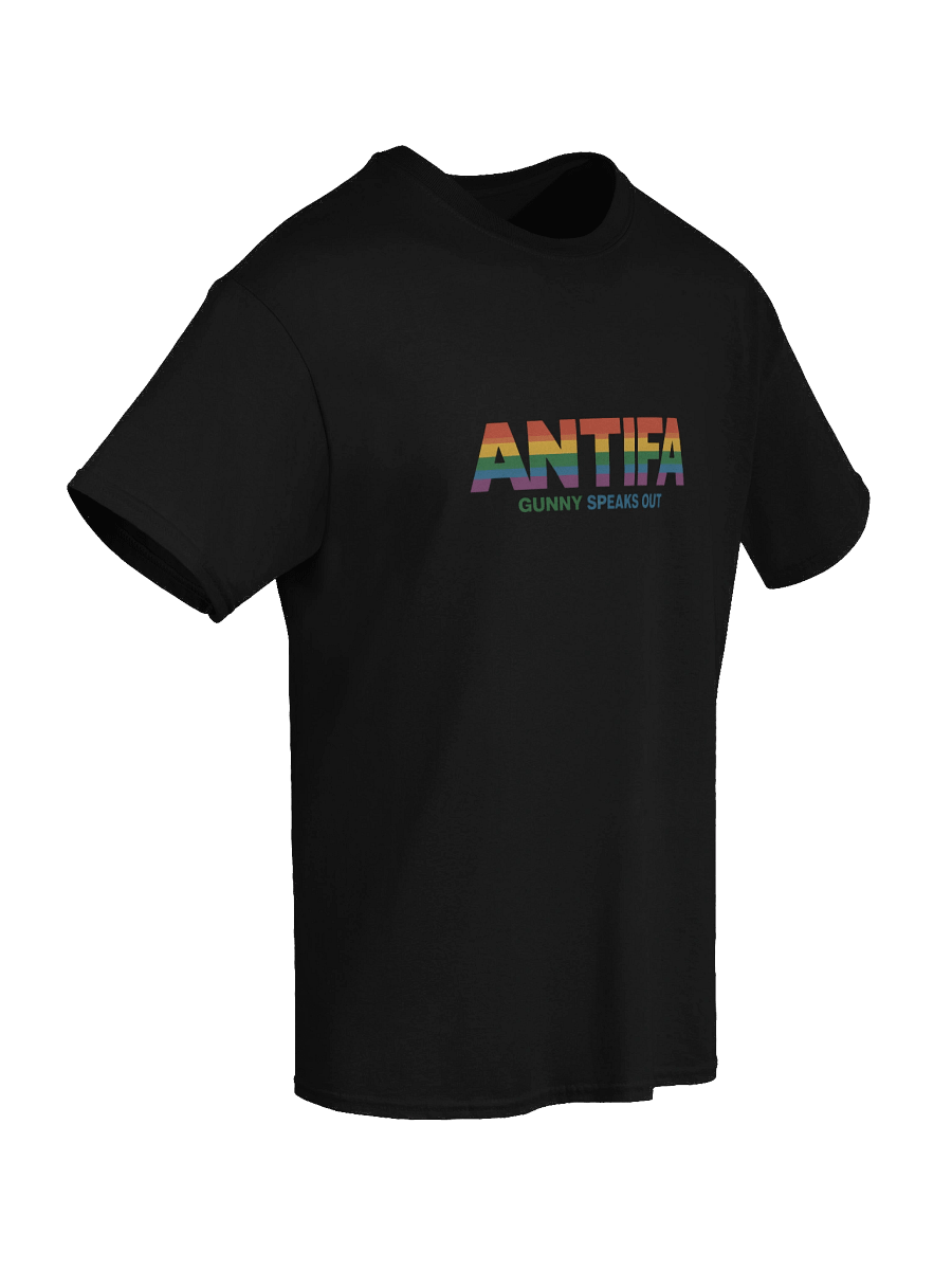Rainbow ANTIFA T-Shirt product image (78)