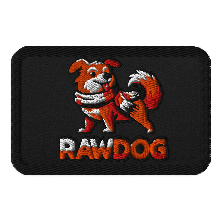RawDog Embroidered Patches product image (1)