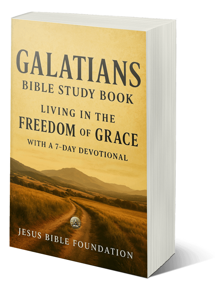 Galatians Bible Study Book: Living in the Freedom of Grace with A 7 Days Devotional product image (1)
