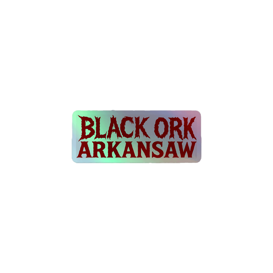 Black Ork Arkansaw Holosticker 2 product image (1)