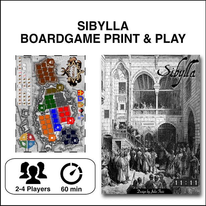 BoardGame Print & Play - Sibylla product image (1)